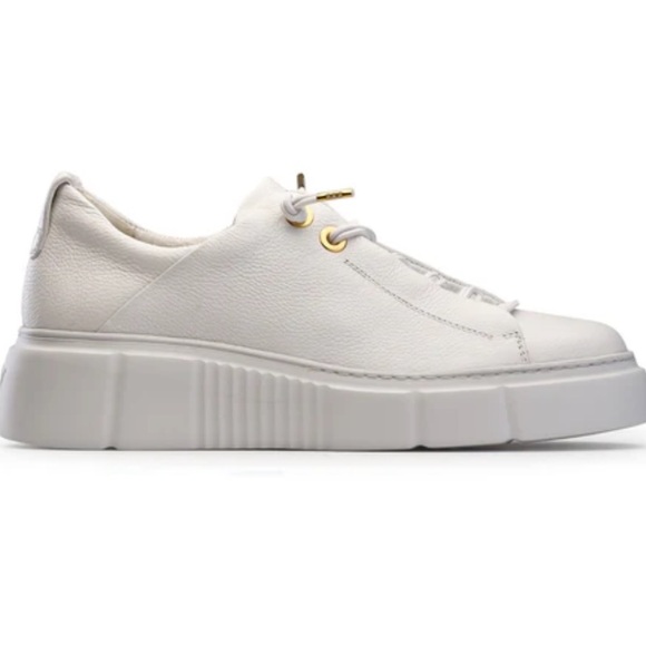 PAUL GREEN Abbey White Leather Slip On Sneaker Size 9 - Picture 4 of 10